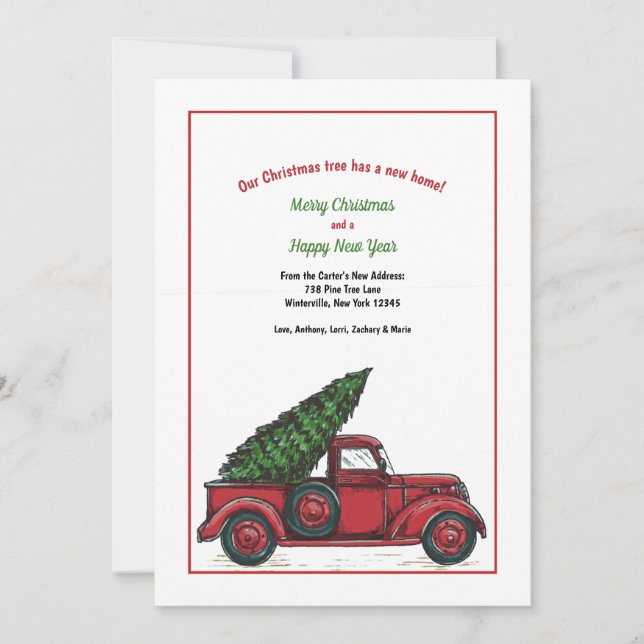 New Home for Christmas Holiday Card (Front)