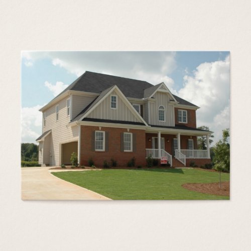 new home for sale business cards