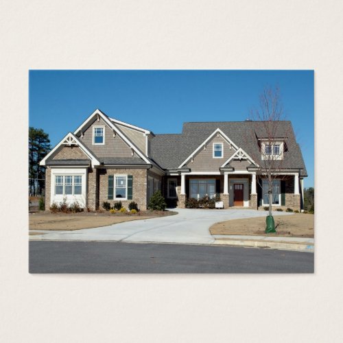 new home for sale business card template