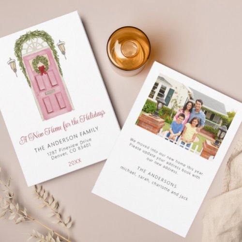 New Home for the Holidays Moving Announcement