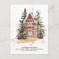 New Home For The Holidays Moving Announcement 