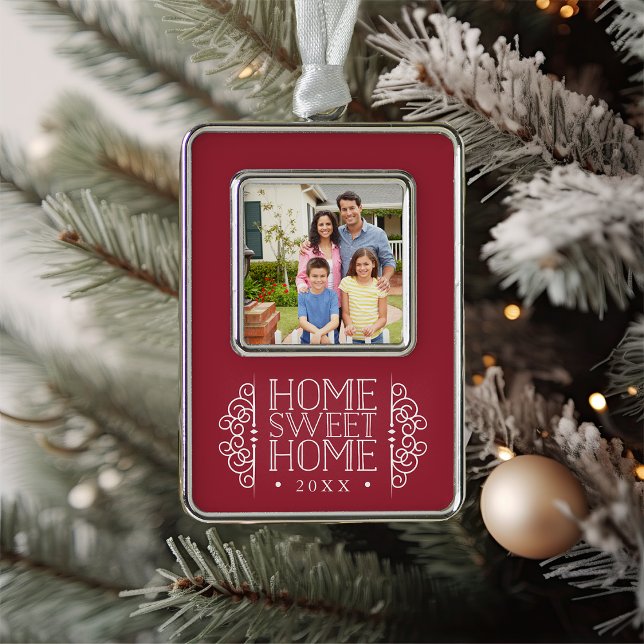 New Home for the Holidays Photo Ornament (Creator Uploaded)