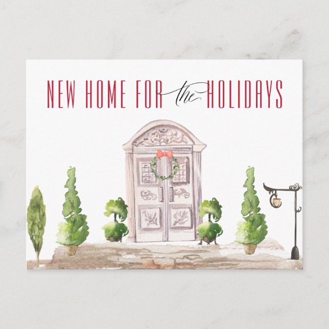 New Home For The Holidays Postcard (Front)