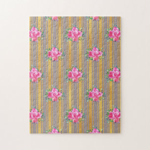 New Home Gift Floral Outlet Covers Jigsaw Puzzle