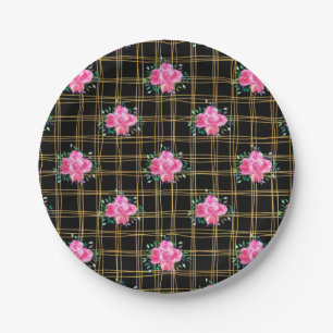 New Home Gift Mexican Floral Art Paper Plates