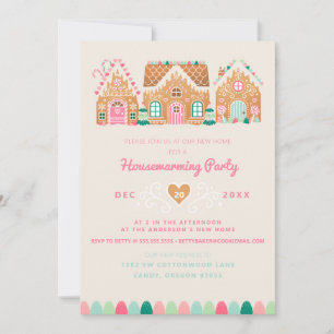New Home Gingerbread Christmas Card 