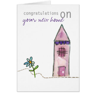 Congratulations On Your New Home Cards | Zazzle