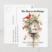 New Home Holiday Moving Announcement