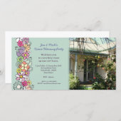 New Home House Warming Party Photo Card (Front/Back)