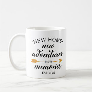 New Home Housewarming Keys Desk Sipper Coffee Mug