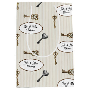 New Home Housewarming Personalized Medium Gift Bag