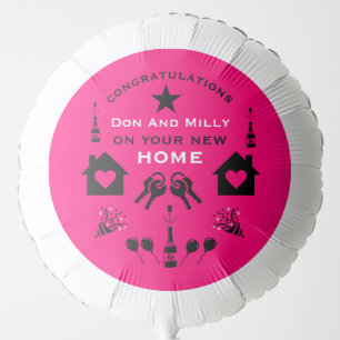 New Home Housewarming Welcome Balloon