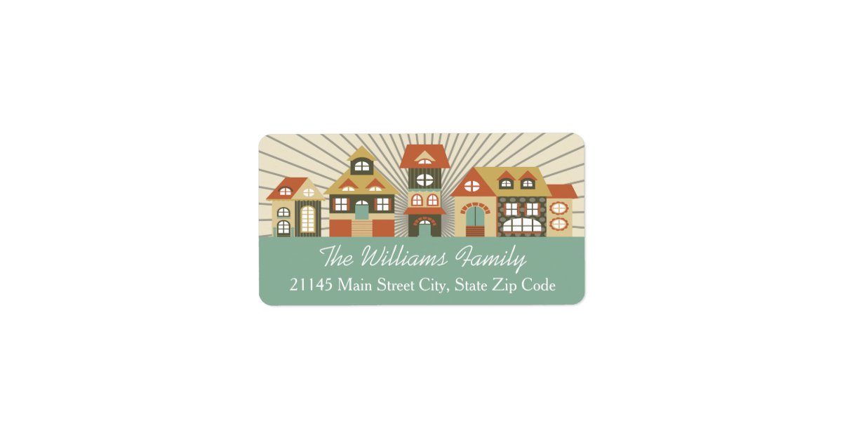 New Home Just Moved Address Labels | Zazzle.com