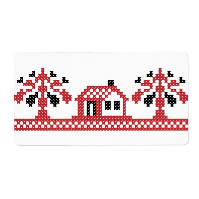 New home label (Front)