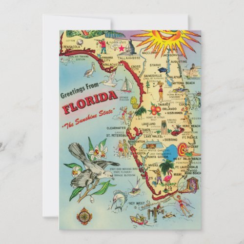 New Home _ Moving Florida Announcement Card
