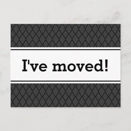 New Home Moving Postcards | I've Moved!