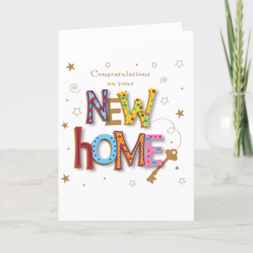 NEW HOME_NEW BEGINNING IN YOUR LIFE CARD