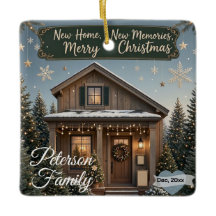 New Home New Memories Christmas Keepsake Photo