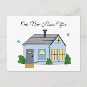 New Home Office Postcard