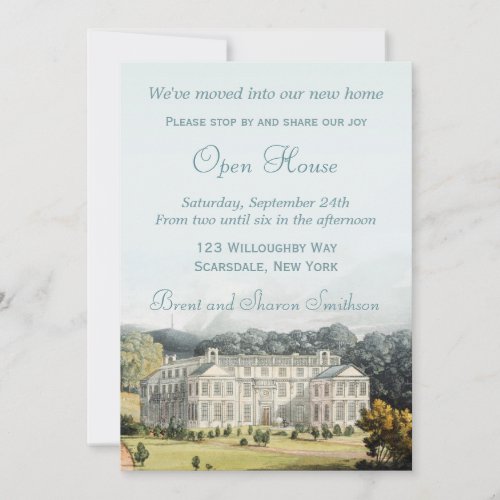 New Home Open House Housewarming Party Invitations