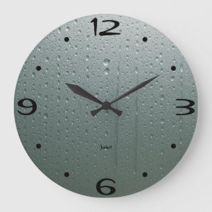 New Home Perfect Bathroom Wall Steamed Timepiece Large Clock