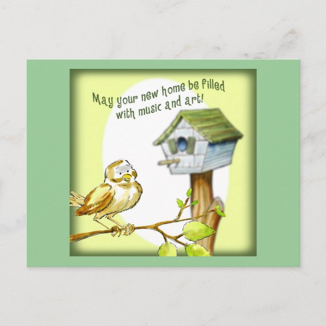 New Home Postcard (Front)