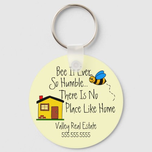 New Home_Real Estate Broker Keychain
