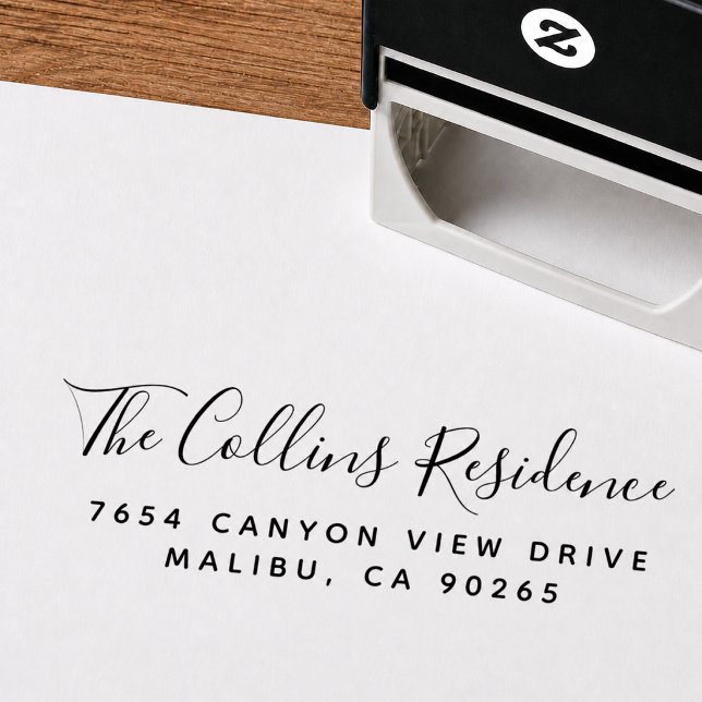 New Home Residence Self Inking Rubber Stamp (Creator Uploaded)