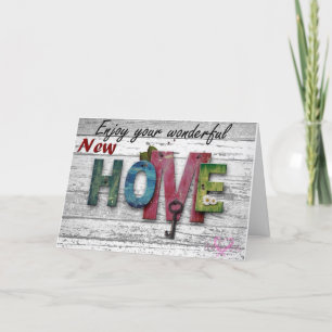 ***NEW HOME**** SO HAPPY FOR YOU!!!! CARD
