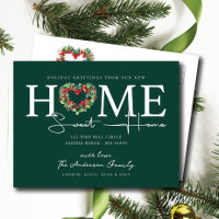 New Home Sweet Home Holiday Moving Announcement