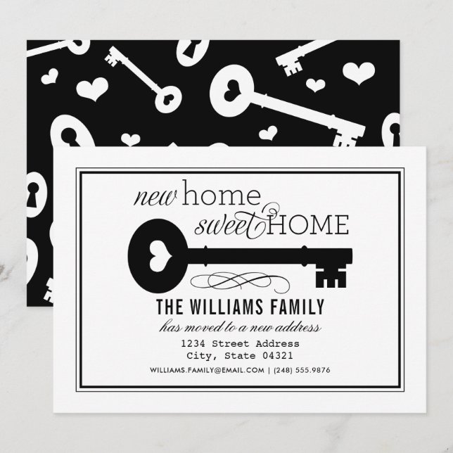 New Home Sweet Home Skeleton Key Announcement (Front/Back)