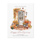 New Home Thanksgiving Autumn | Front Door Moving