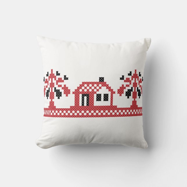 New home throw pillow (Front)