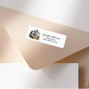 New Home White House Realtor Address Label