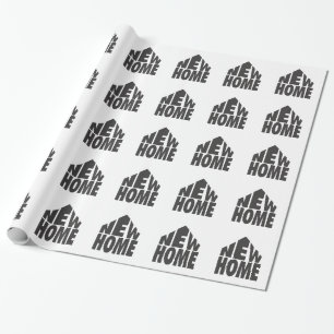 New Home Wrapping Paper