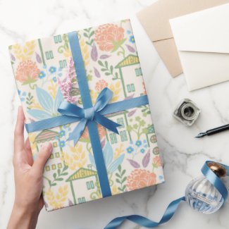 New Home Wrapping Paper