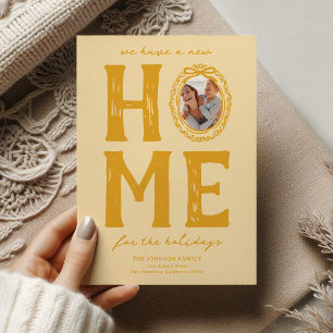 New Home Yellow Doodle Christmas Holiday