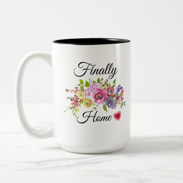New Homeowner Coffee Cup Mug , New Homeowner Gift  (Left)