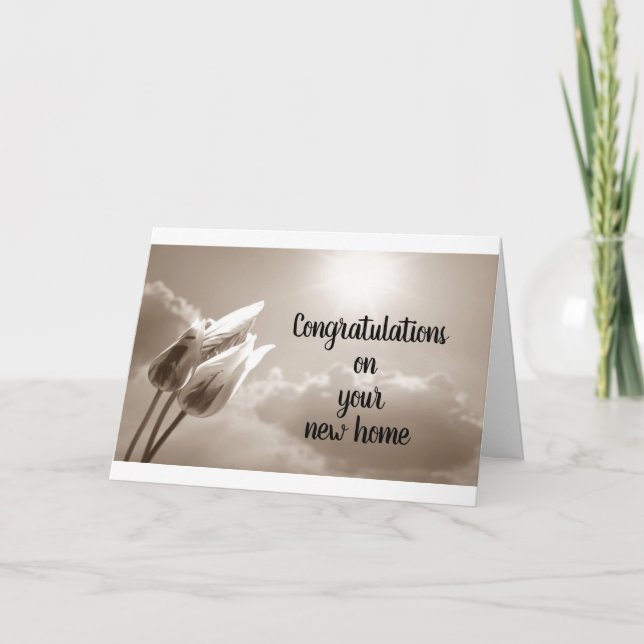 ***NEW HOMEOWNER*** CONGRATULATIONS CARD (Front)