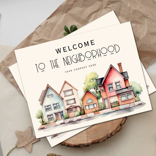 New Homeowner Welcome to the Neighborhood  Postcard