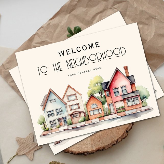 New Homeowner Welcome to the Neighborhood  Postcard (Creator Uploaded)