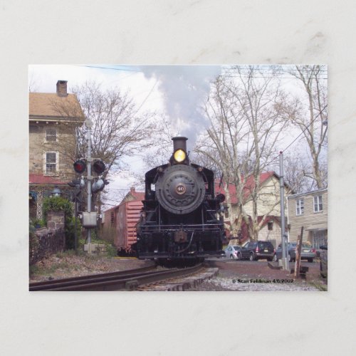 New Hope  Ivyland Steam Engine  40 Postcard