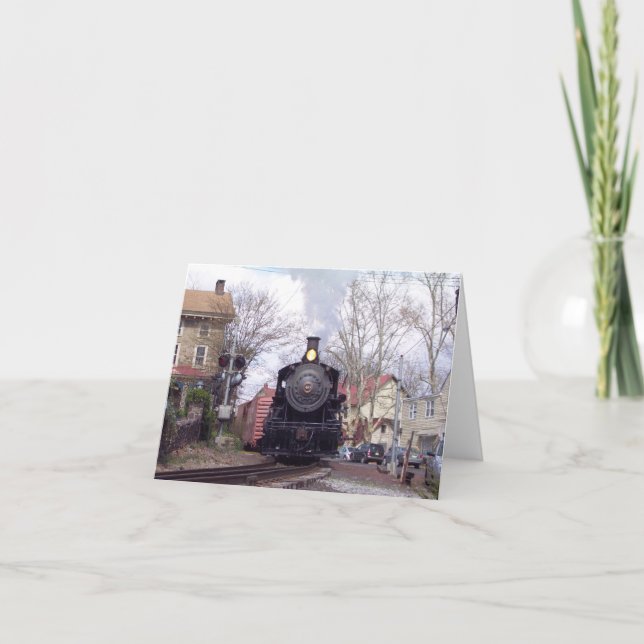 New Hope & Ivyland Steam Engine # 40 Thank You (Front)