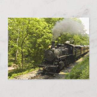 New Hope Steam Engine Number 40 Postcard