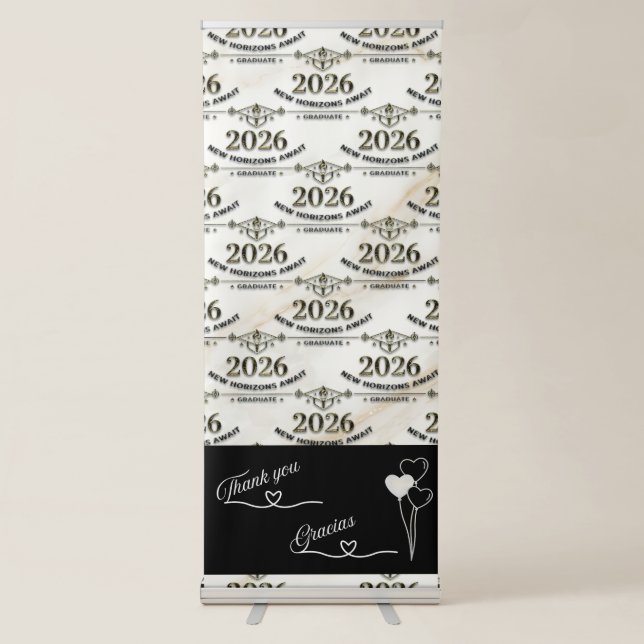 New Horizons Await / Graduation Banner (Front)