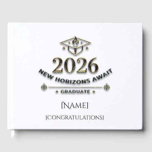 New Horizons Await / Graduation Guest Book
