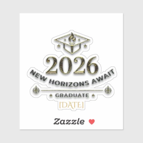New Horizons Await / New Horizons Sticker