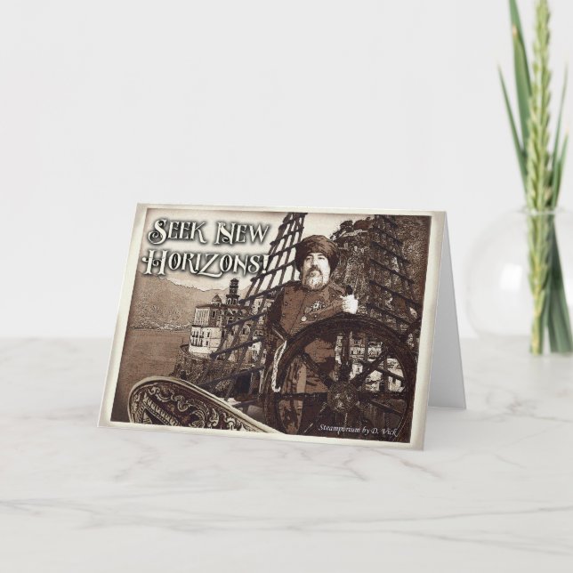 New Horizons Greeting Card (Front)