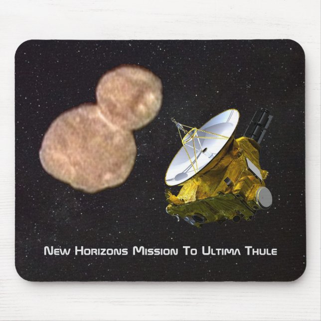 New Horizons Mission To Ultima Thule Mouse Pad (Front)
