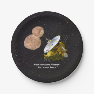 New Horizons Mission To Ultima Thule Paper Plates